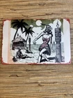 Tiki Hut Zombie Metal Tin Sign 12" x 8" Vintage Style Tiki Bar Home Decor New