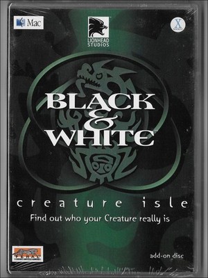 ''Black & White  - Creature Isle'' Spiel-Add-On für Mac OS X, engl. [RE-SEALED]