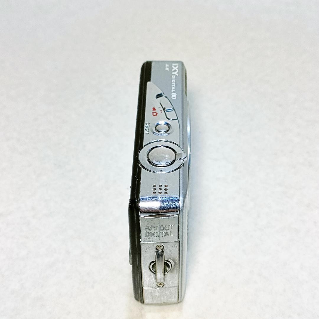 CANON IXY80 ジャンク品77 Canon IXY DIGITAL 80 Compact Digital Camera Silver Tested with
