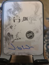 Jacob Wilson 2023 Leaf Vivid #T-JW1 Black Printing Plate Auto 1/1 AUTO