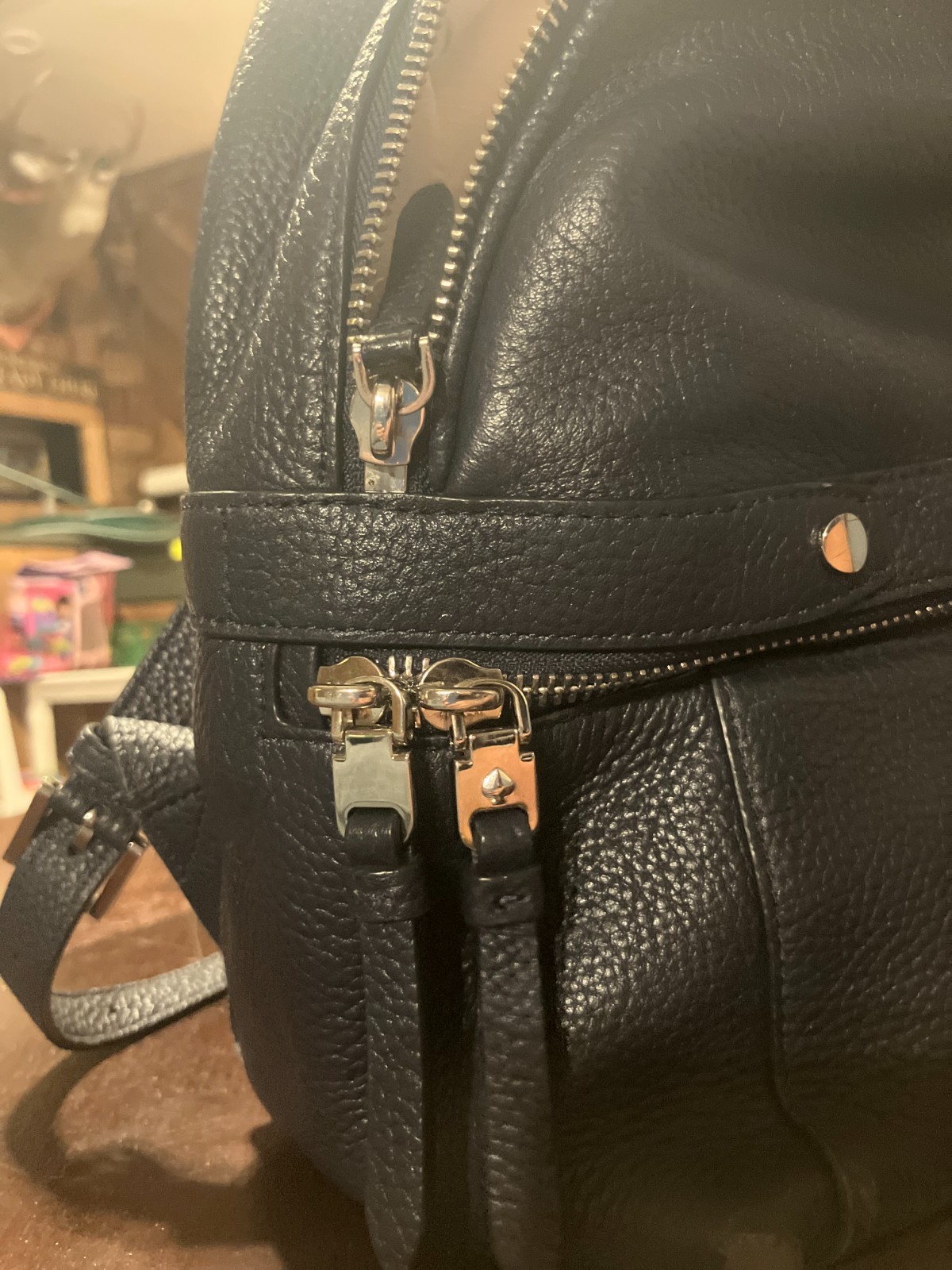 Kate Spade Hudson Pebbled Polyester Large Backpack — image 4