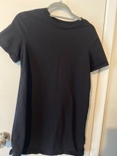 Old Navy Black Short Sleeve Tshirt Dress SZ S