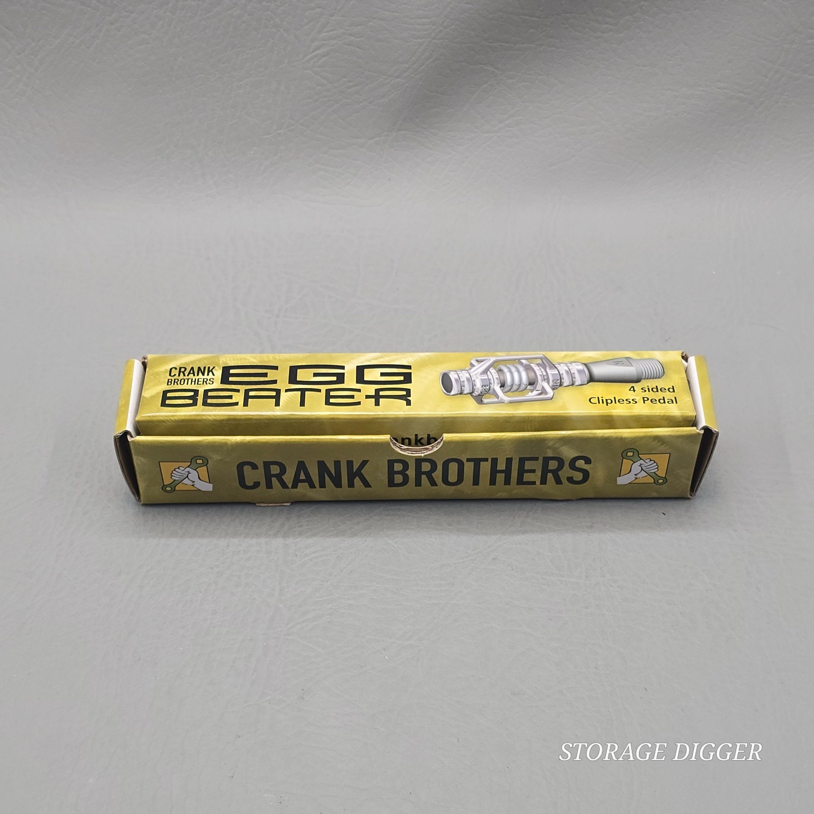 NEW Crank Brothers Egg Beater 4 Sided Clipless Pedals in Box, Made in Taiwan