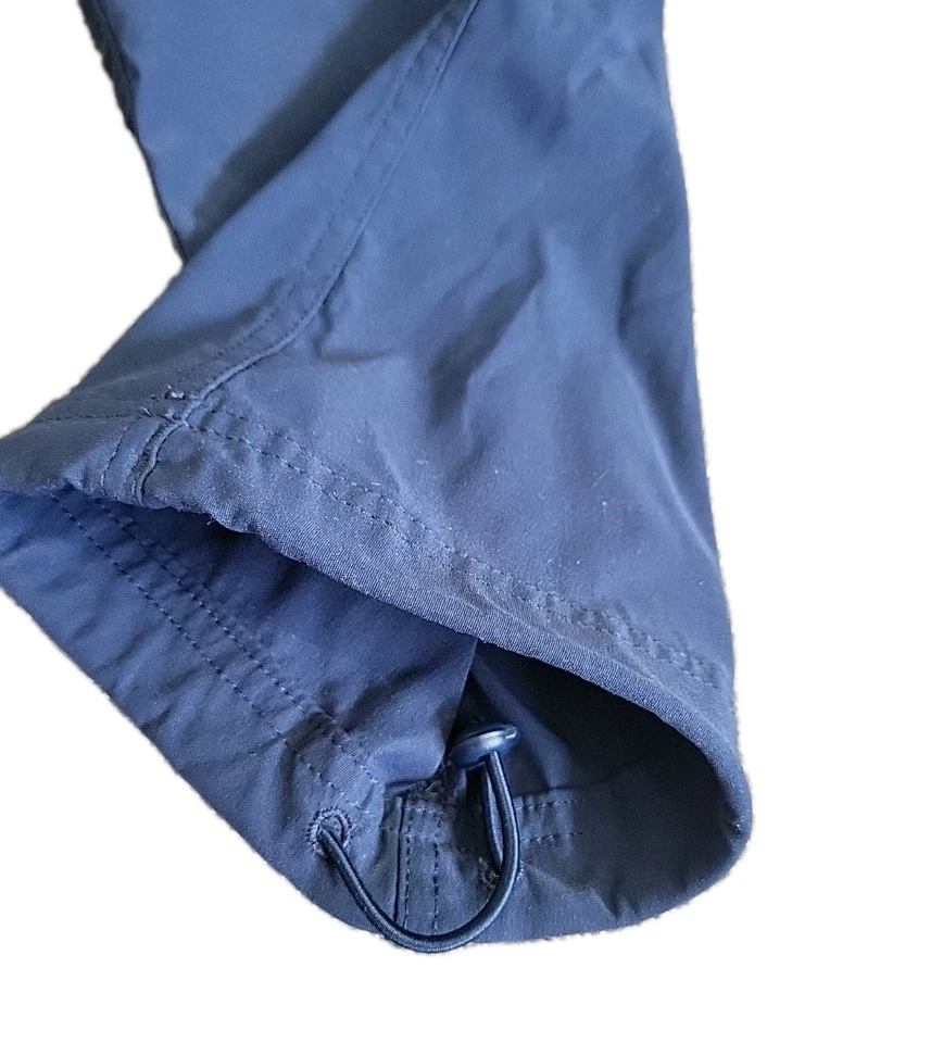 Eddie Bower Capris Sniching Hem 3 Pocket Navy Athletic  - Image 2 of 4