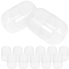 50 Pcs Befüllbare Kugeln Kapselbälle Aus Kunststoff Kaugummiautomat Kapseln