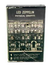 Vintage Led Zeppelin Physical Graffiti Rock Music Cassette Tape 1975