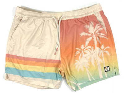 Marine Layer Swim Trunks Mens Sz XL 4 Way Stretch Shorts Drawstring 5.5'' Inseam
