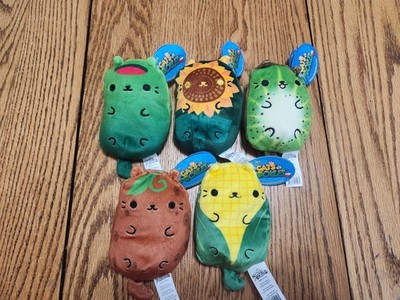 Cats vs Pickles Vegtable Lot of 5 Corn Potato Olive Sunflower Avocado W/Tag