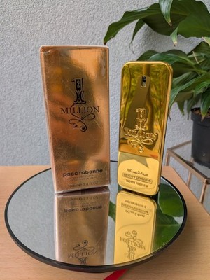 PACO RABANNE 1 MILLION EAU DE TOILETTE SPRAY FOR MEN 3.4 Oz / 100 ml BRAND NEW !