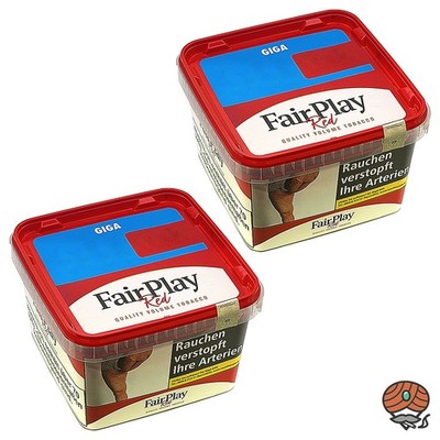 FairPlay Red Stopftabak/Volumentabak Giga Box 2x 225g