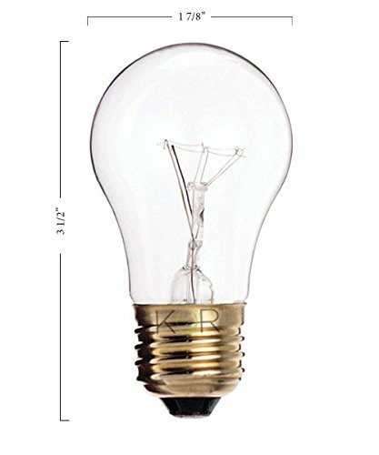 (6er Pack) 25A15/CL - 25 Watt A15 Glühlampe Gerätelampe - 25,0 Watt - Bild 3 von 4