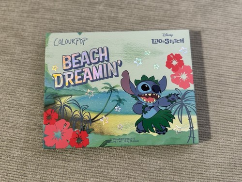 2025 Colourpop X LILO And Stitch Eyeshadow Palette New Beach Dreamin’ Kids NEW! - Picture 2 of 8