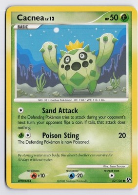 Cacnea - GE #62/106 Great Encounters Normal MP
