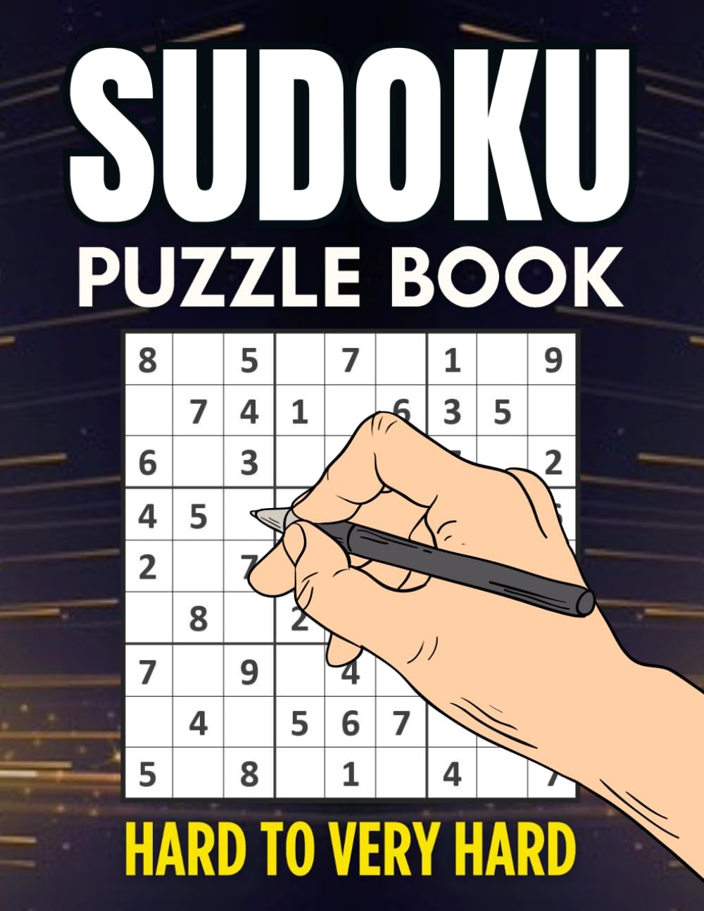2024 SUDOKU PUZZLES: Hard to Very Hard Sudoku Puzzles with Solutions | Suduko B
