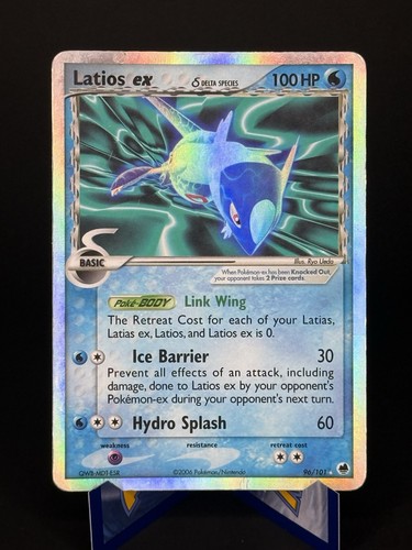 Latios ex 96/101 Dragon Frontiers Delta Species Holo 2006