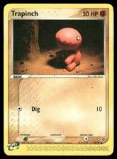 Trapinch 78/97 Common Dragon Pokemon Moderately Played