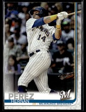 2019 Topps Series 2 #617 Hernan Perez Milwaukee Brewers