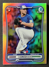 2026 Bowman #41 Trey Yesavage (RC) Red Rookie Variation Refractor