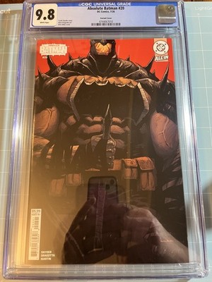 Absolute Batman 20 Anka Variant CGC 9.8 / DC Comics 2026