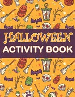 Halloween Malbuch, AktivitäTenbuch, RäTsel, Ausmalen, Wortsuche, Gruselig