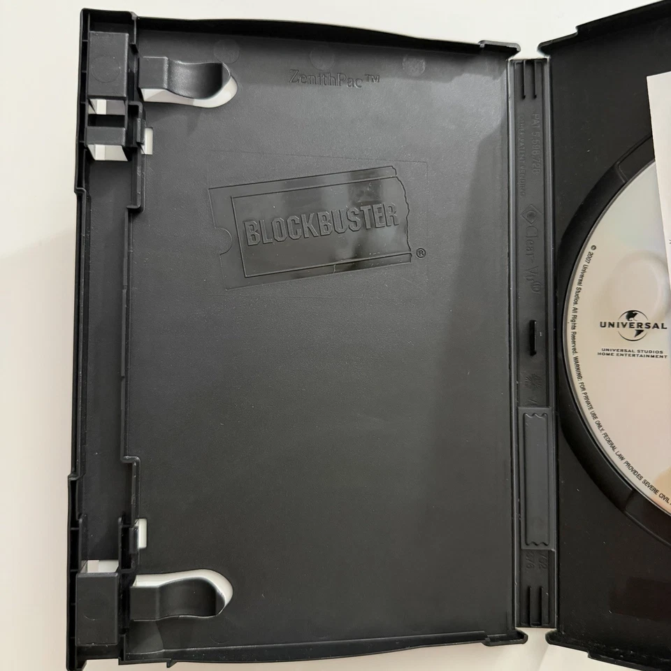 Blockbuster Case Jurassic Park Vintage DVD With Original Receipt - Image 4 of 4