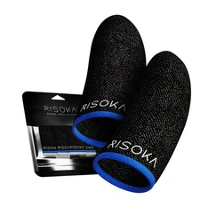 10 Pieces Gaming Finger Sleeves - Perfect Touchscreen Glide - Thumb Sleeve fo...