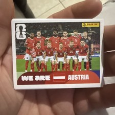 2026 Panini FIFA World Cup Sticker Austria Team Photo #AUT 13 - Austria
