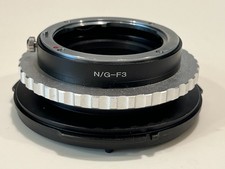 Nikon G -Sony F3 Camera/Lens Adapter