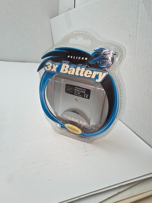NEW Pelican PL-1103 Gameboy Advance SP Extended Life 3x Battery Pack CREASES A13