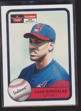 Juan Gonzalez Cards Inserts Vintage Premium Collection LOOK