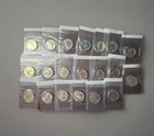 1976 S Washington Quarter 40% Silver Bicentennial Roll of 20 Coins