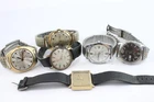 Vintage Mens Mechanical Watches Seiko Timex SPARES/REPAIRS x 6