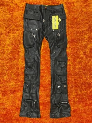 Black GUAPI leather men