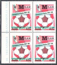 1988 Italia, Milan Giallo Evanescente No. 1854Ab, MNH**