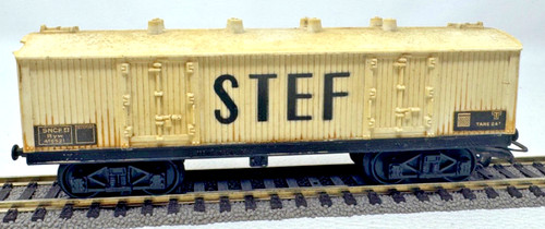 Jouef H0 643 Kühlwagen 4-achsig (STEF) 418521 - SNCF H0 HO 1:87 | Zustand: Gebraucht