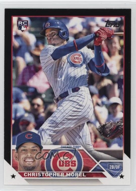 2023 Topps Series 1 Black 5/72 Christopher Morel #308 w5p