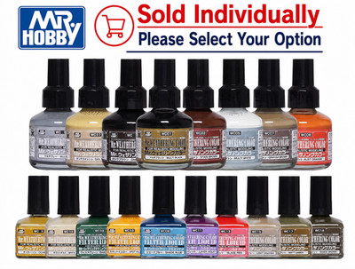Mr.Hobby Weathering Color For Realistic Modeling WC01-18 (40ml) Multiple Options