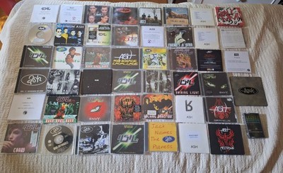 ASH large UK and US promo CD collection