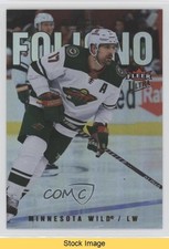 2021-22 Upper Deck Fleer Ultra Rainbow Foil Marcus Foligno #107 READ 5k5