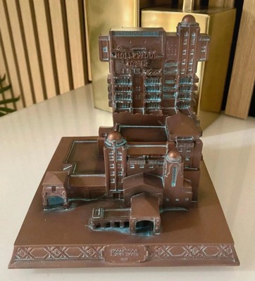Disney Tower of Terror Hollywood Tower Hotel Modell Figur Disneyland Paris NEU!
