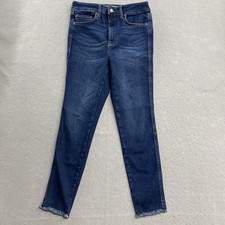 We The Free People Jeans Womens 27 Blue Denim Pants Skinny Fit High Rise