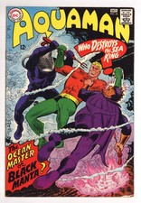 Aquaman Vol 1 35 FN/VF (7.0) DC (1967) 1st Appearance Black Manta