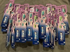 30 New Oral B Advanced Whitening Clean Toothbrush Lot Soft Assorted Colors