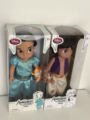Neu OVP Doll Puppe Jasmin Aladdin Animator s Collection Disney Prinzessin 39 cm