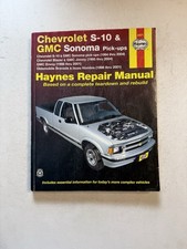 Chevy S-10 Truck Pick-up 1994-2004 Shop Service Repair Manual Wiring Diagrams AC