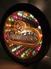 Vintage Schmidts Beer Lighted Advertising Sign Infinity Mirror Circa 1970 Works