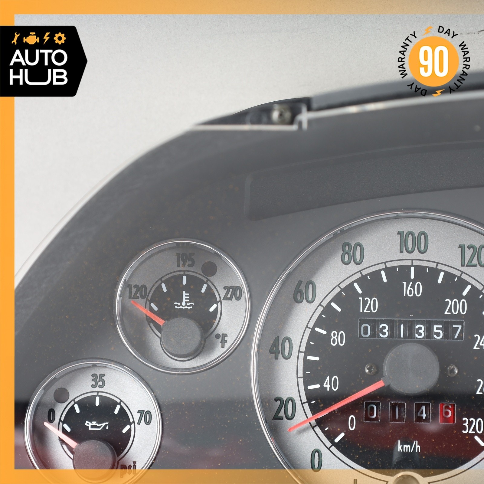 02-07 Maserati M138 4200 Coupe Spyder GT Instrument Cluster Speedometer OEM 31k