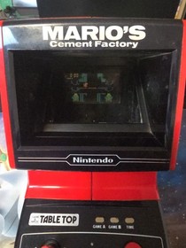  Nintendo Mario's Cement Factory 1983 Game & Watch Tabletop Game 
