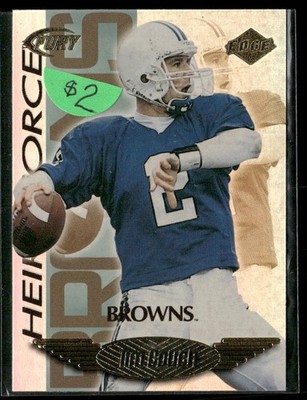 1999 Collector's Edge Fury #HF-7 Tim Couch Heir Force Cleveland Browns