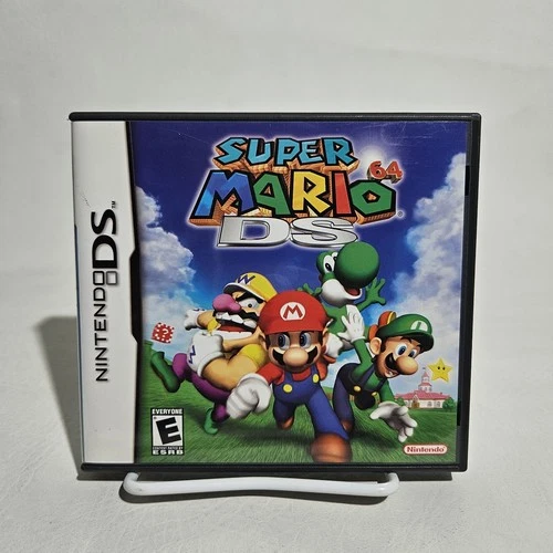 Super Mario 64 DS (Nintendo DS, 2004) 100% COMPLETE CIB Authentic Tested